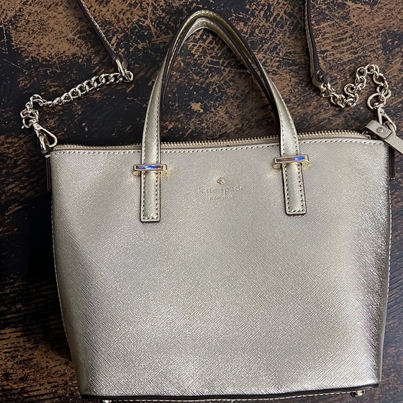 kate spade Bags Kate Spade Gold Purse Poshmark